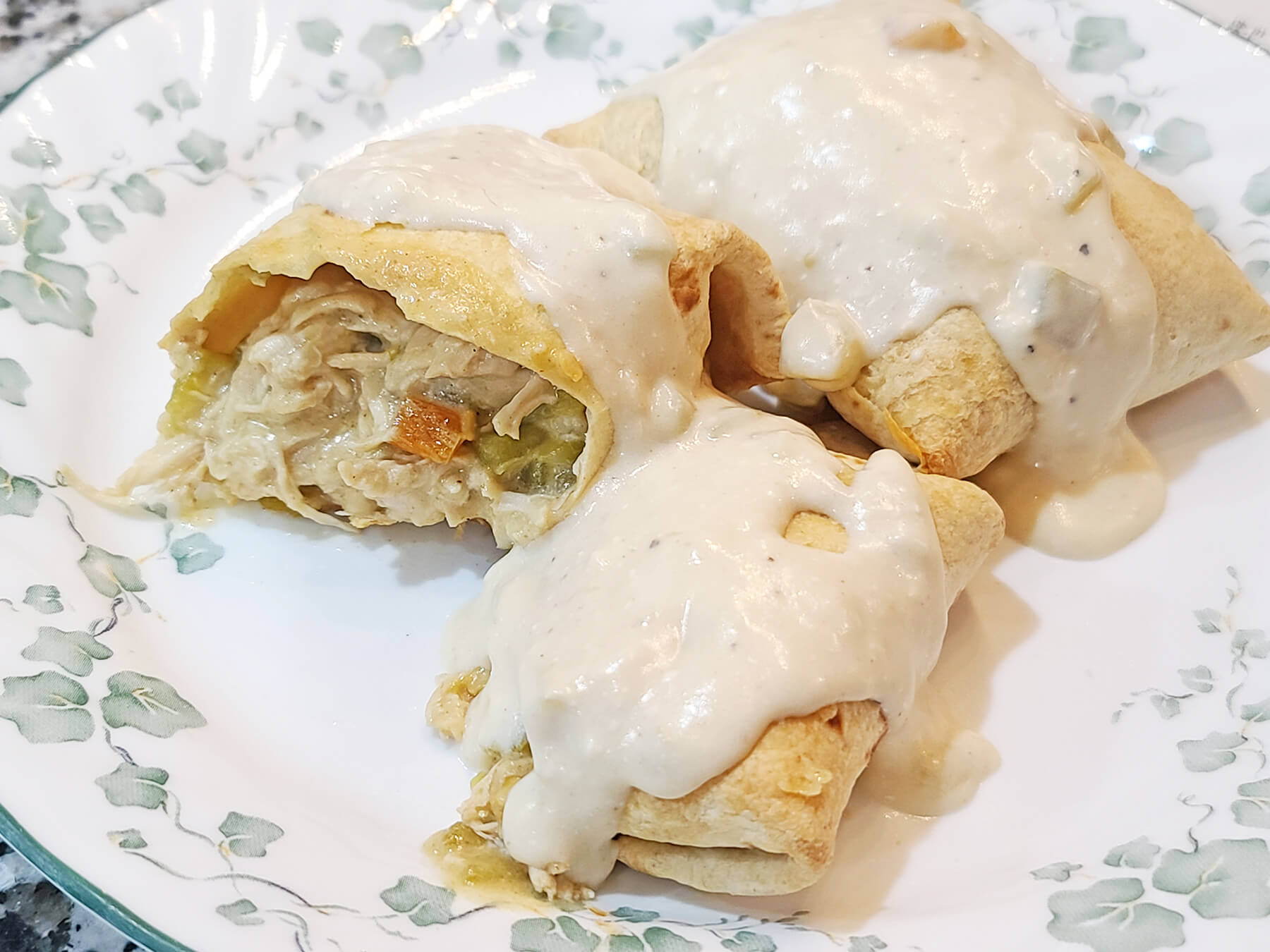 Chimichanga Recipe (with Chicken)