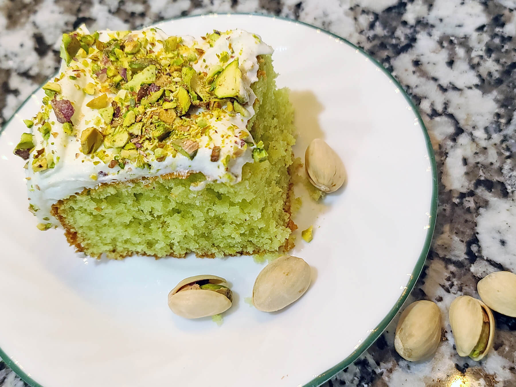 Lemon-Frosted Pistachio Cake Recipe - NYT Cooking