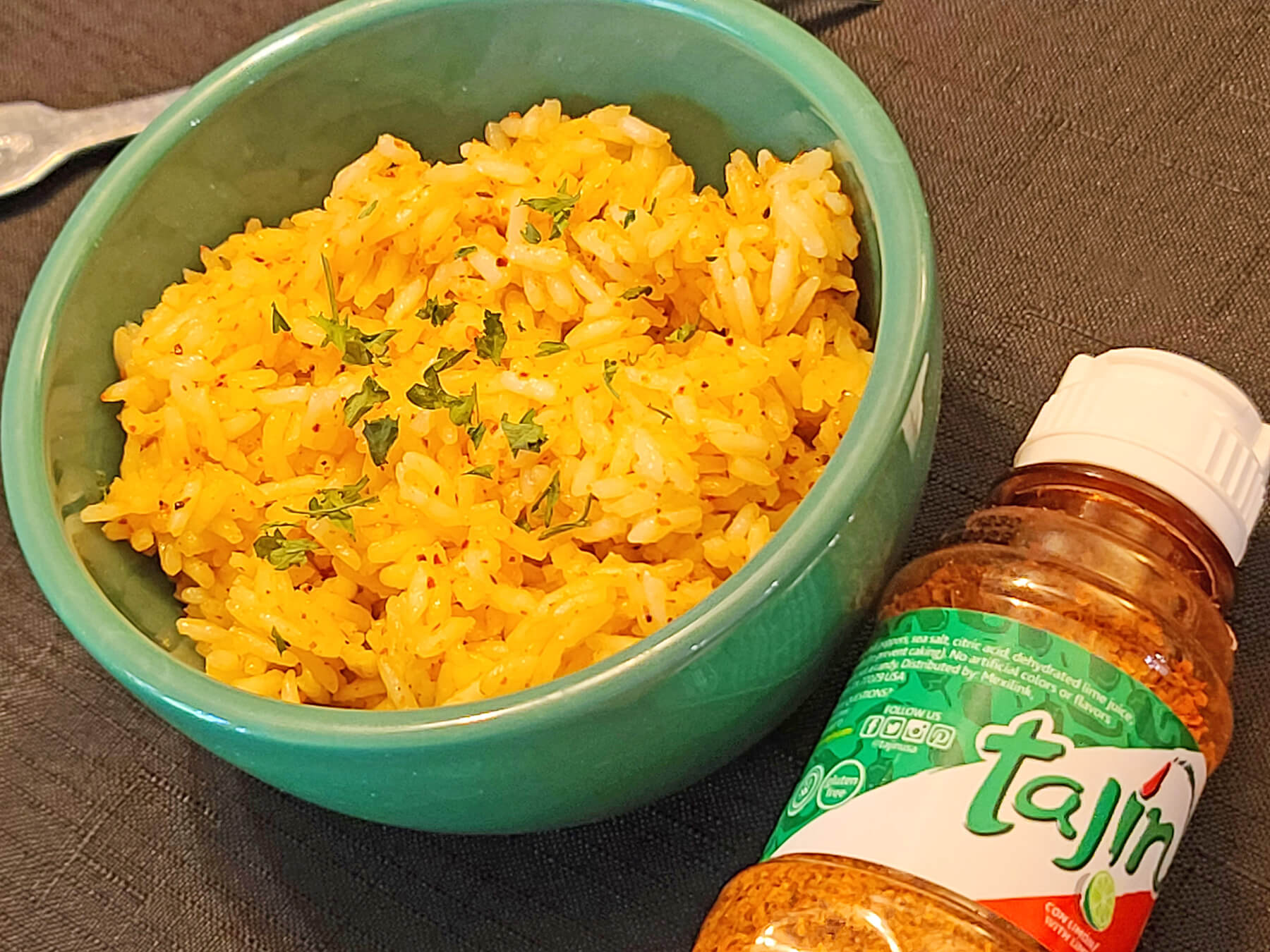 Tajin' up the flavor with yummy seasoned rice - Spice Up Your Life