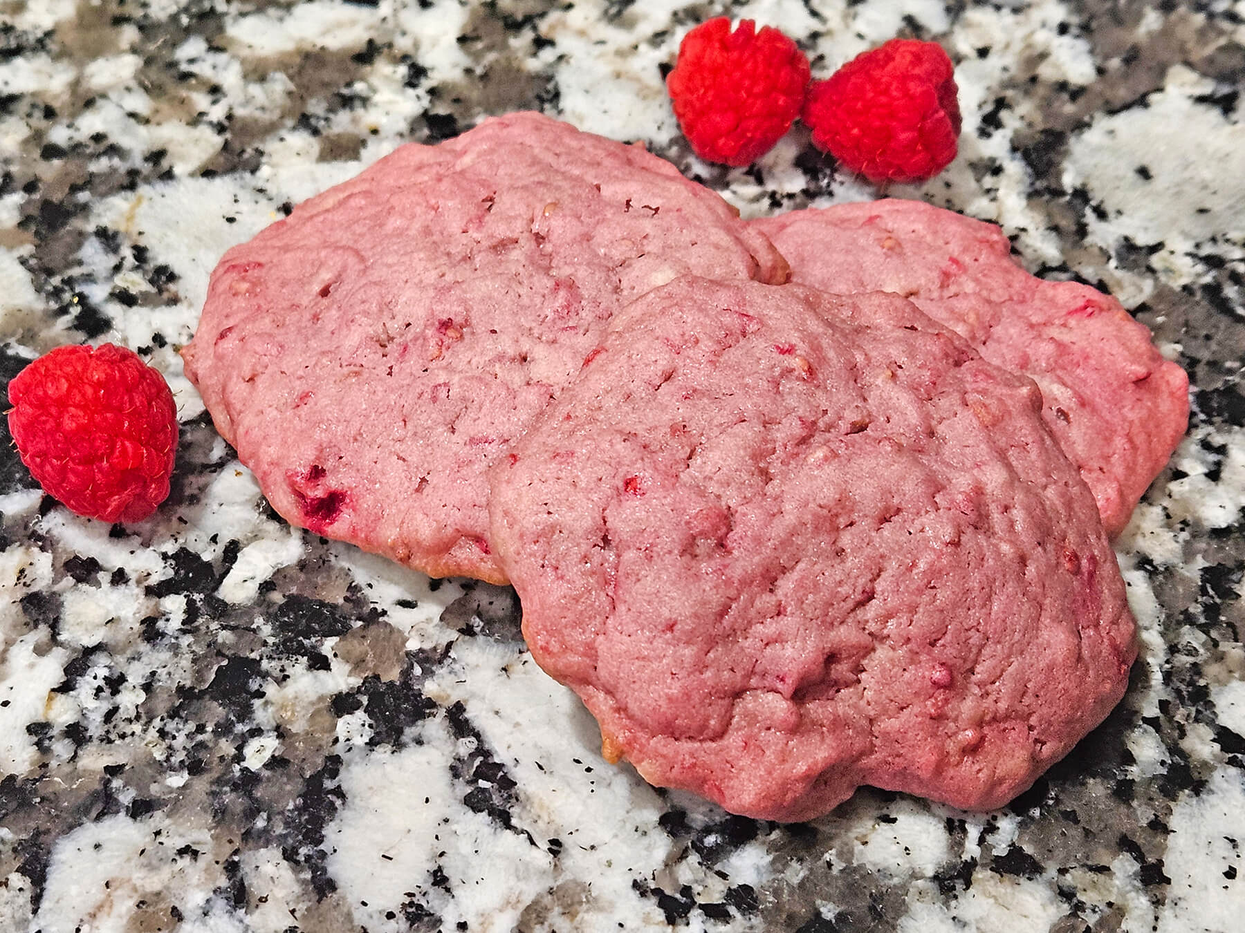 Raspberry Sugar Cookies